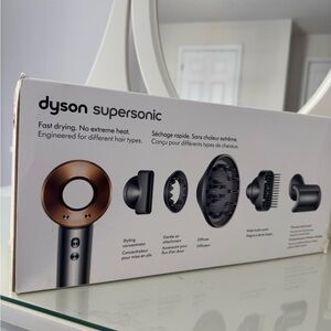 Dyson Supersonic Hair Dryer in Nickel/Copper